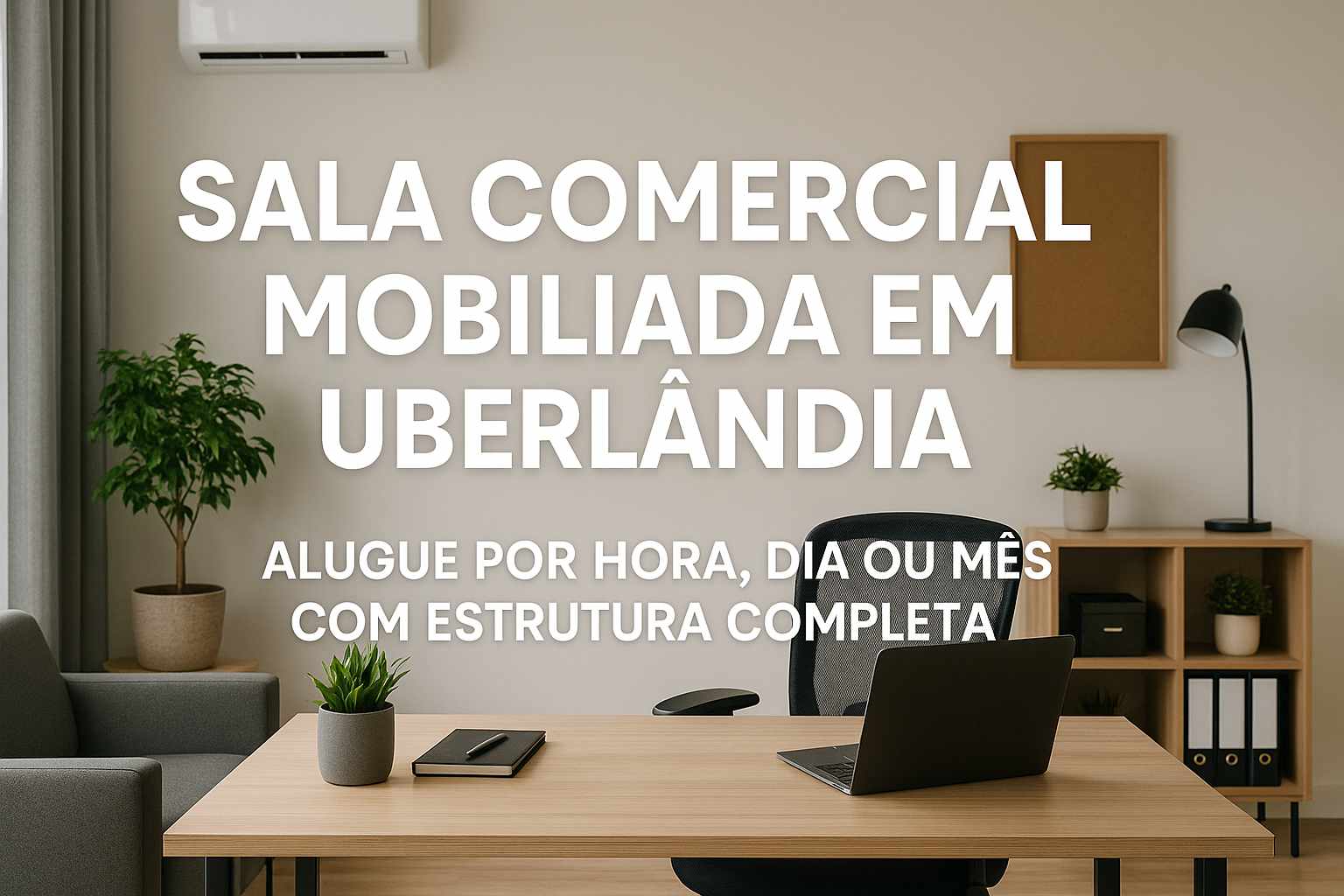 Sala Comercial Mobiliada em Uberlândia