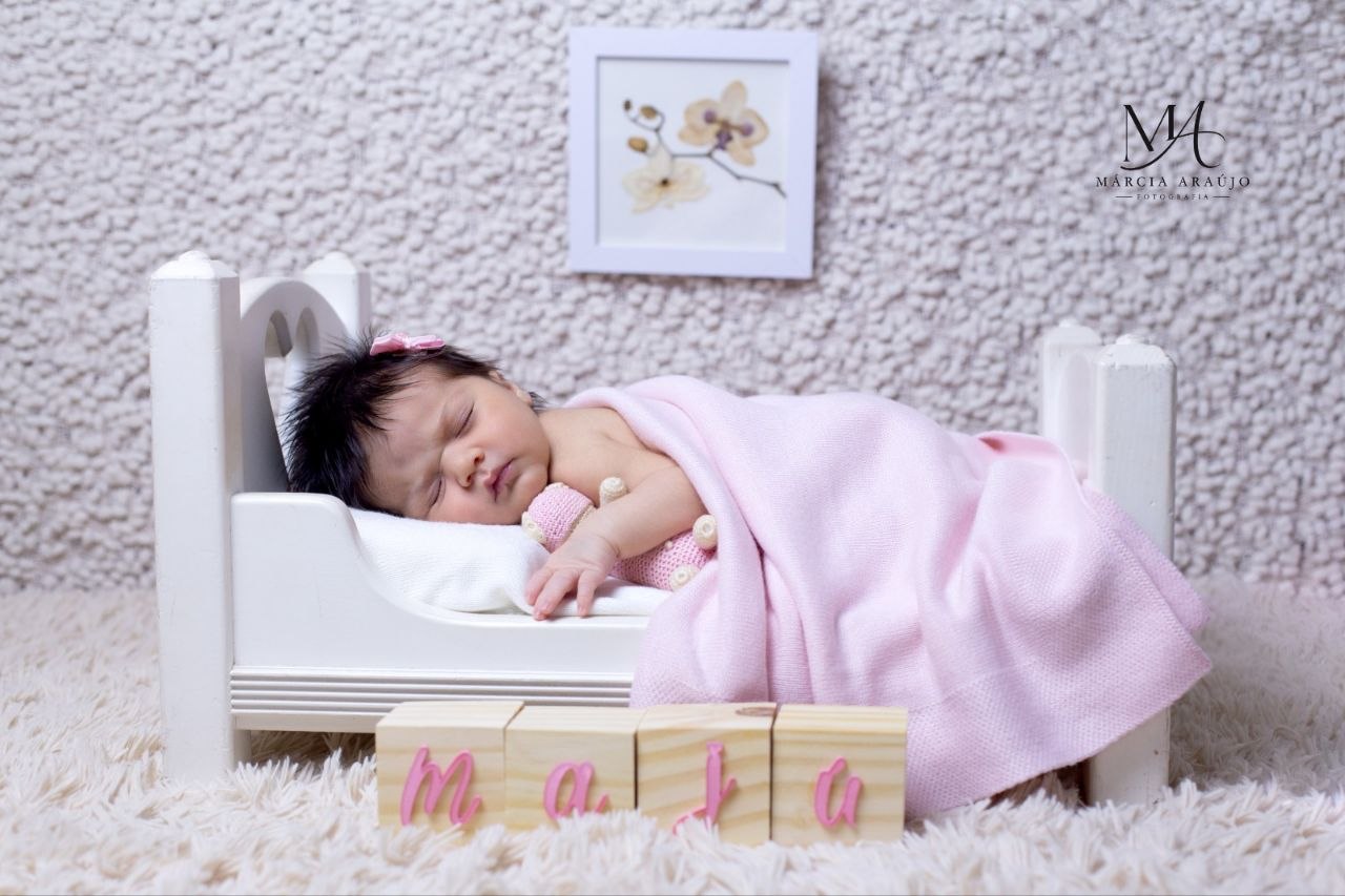Fotografia final de ensaio newborn realizada pelo Studio 771 em Uberlândia